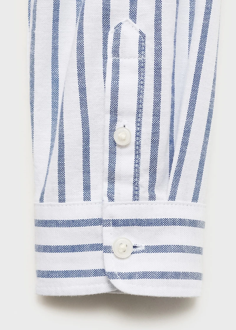 Striped Oxford shirt