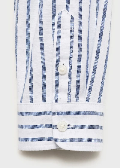 Striped Oxford shirt