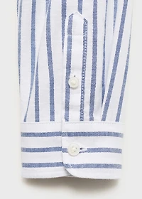 Striped Oxford shirt