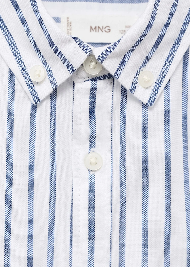 Striped Oxford shirt