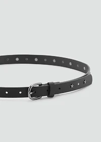 Star stud belt