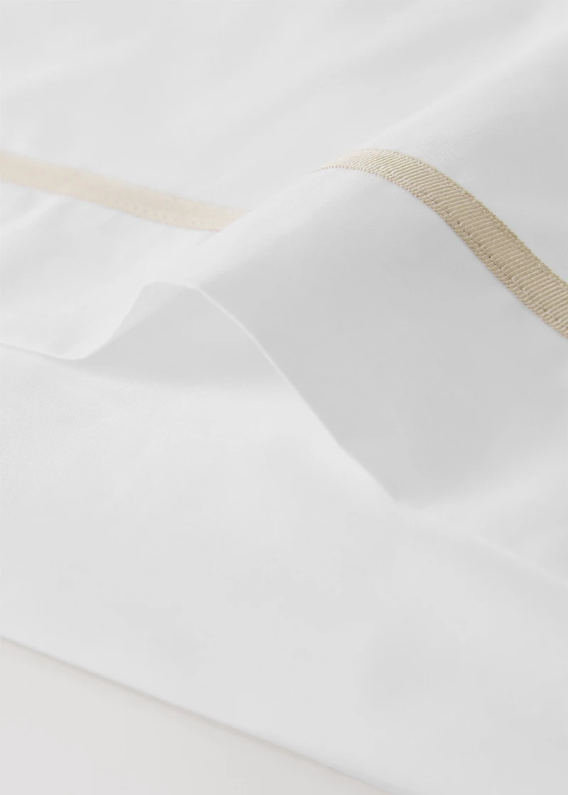 200-thread count percale cotton top sheet for / cm bed