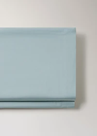 Cotton percale fitted sheet for /160 cm bed