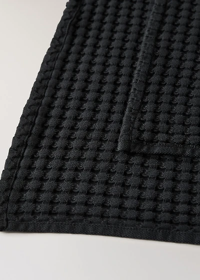 Cotton waffle washbasin towel