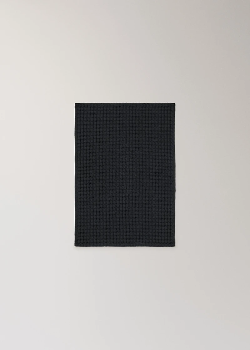 Cotton waffle hand towel