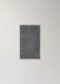 Cotton-blend two-tone guest towel