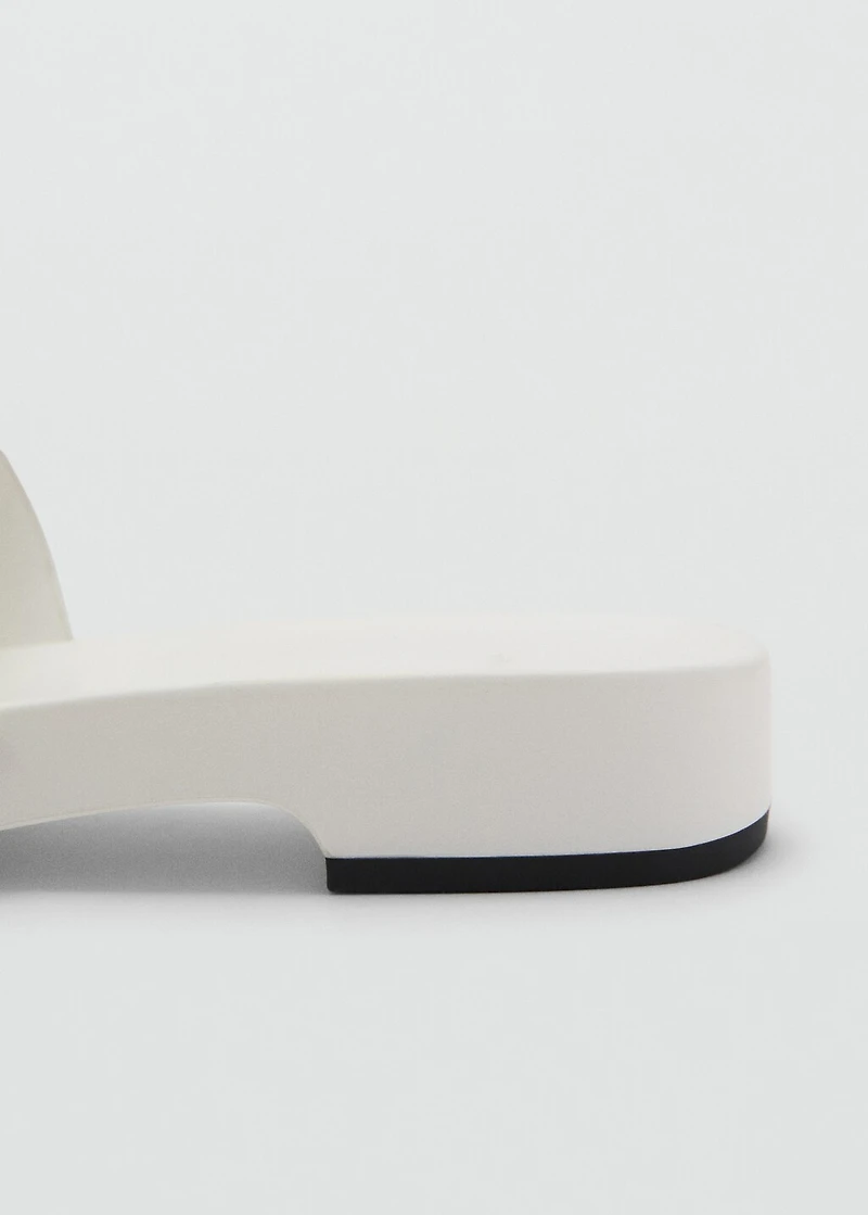 Studded leather sandals