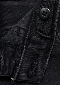 Straight-fit jeans with studs