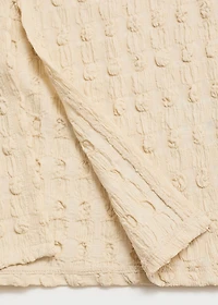 Halter-neck crêpe dress