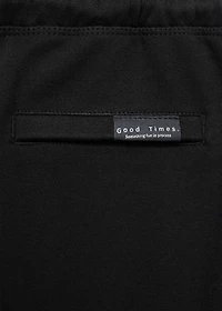 Cargo joggers with drawstring