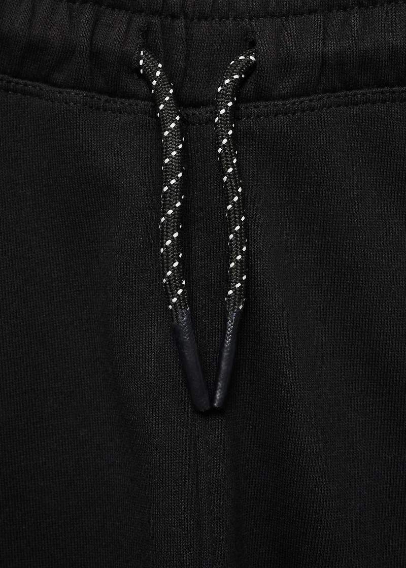 Cargo joggers with drawstring