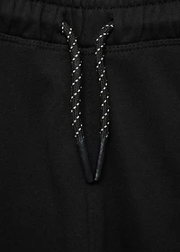 Cargo joggers with drawstring