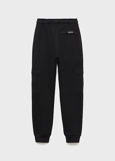 Cargo joggers with drawstring