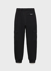 Cargo joggers with drawstring