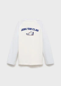 Combined printed T-shirt