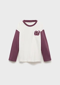 Embroidered logo T-shirt