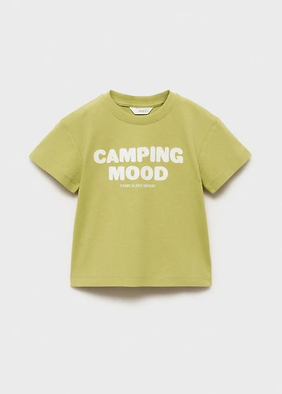 Short-sleeved printed t-shirt