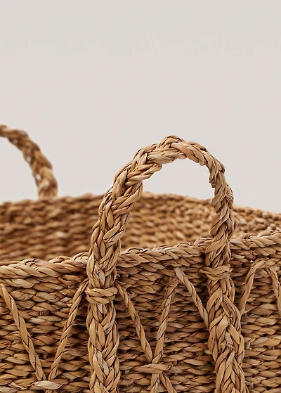 square basket with handles