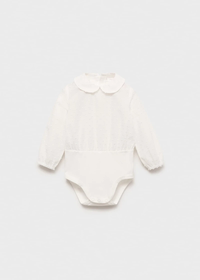 Baby-neck bodysuit