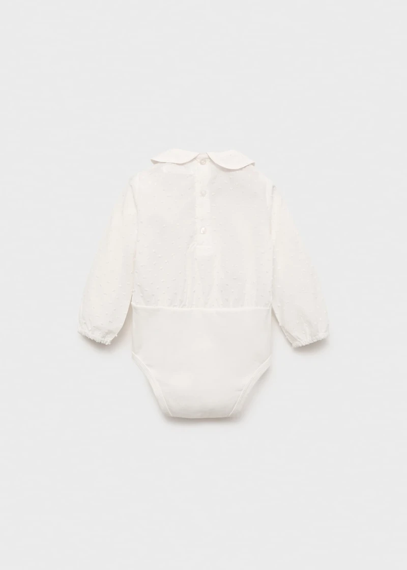 Baby-neck bodysuit
