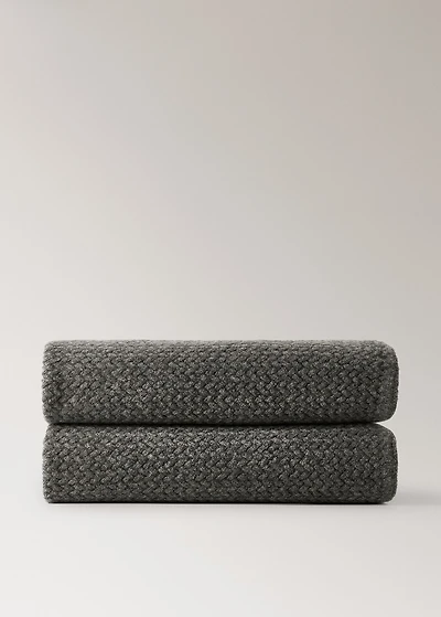 Children's cashmere wool knitted blanket