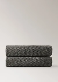 Children's cashmere wool knitted blanket