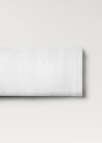 300-thread count cotton satin striped pillowcase 45x110 cm