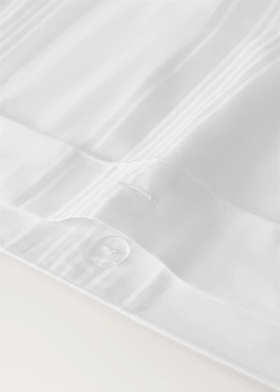 300-thread count cotton satin striped duvet cover for cm bed