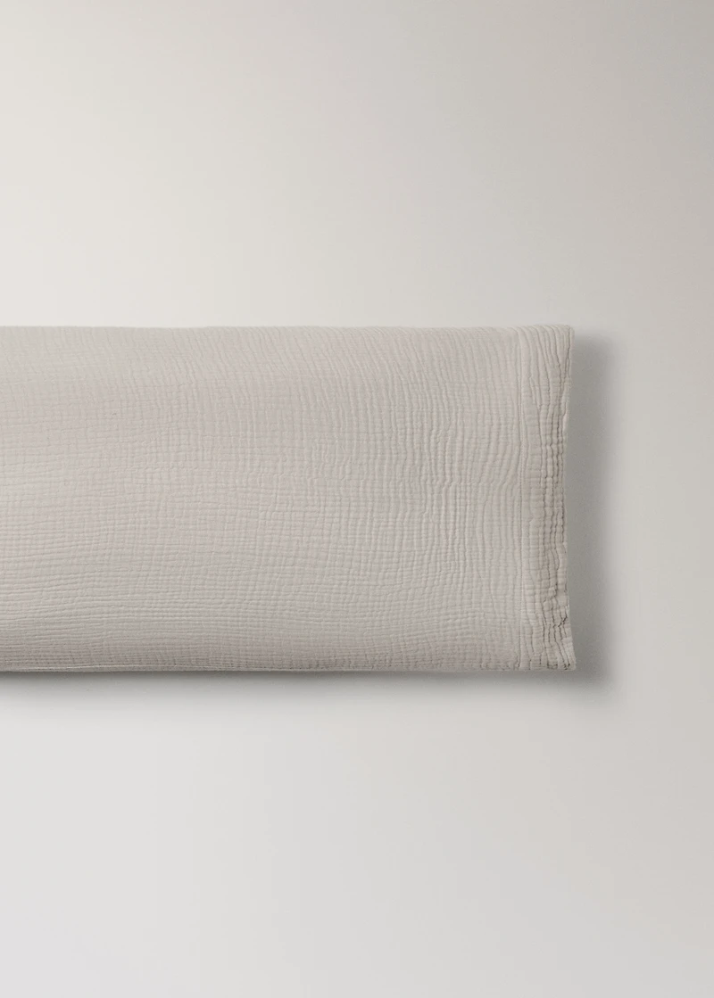 Cotton gauze pillowcase 45x110 cm