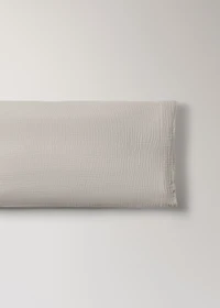 Cotton gauze pillowcase 45x110 cm