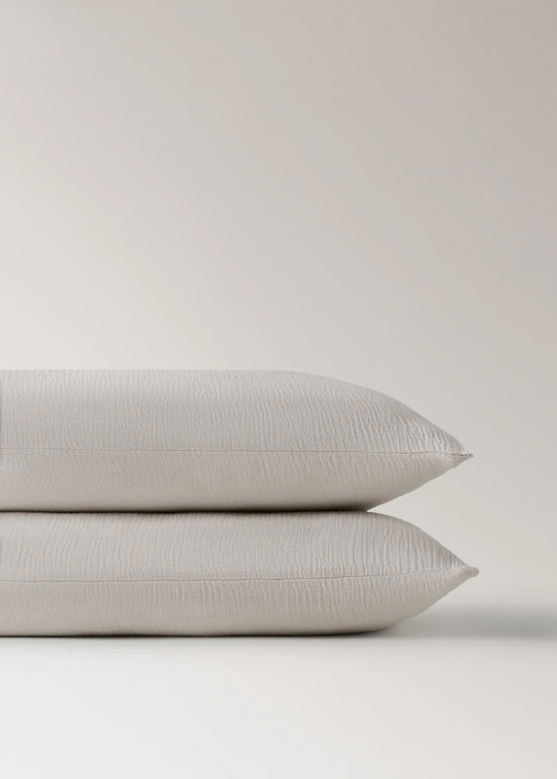 Cotton gauze pillowcase 45x110 cm