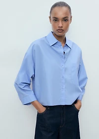 Pocket oversize shirt