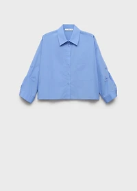 Pocket oversize shirt