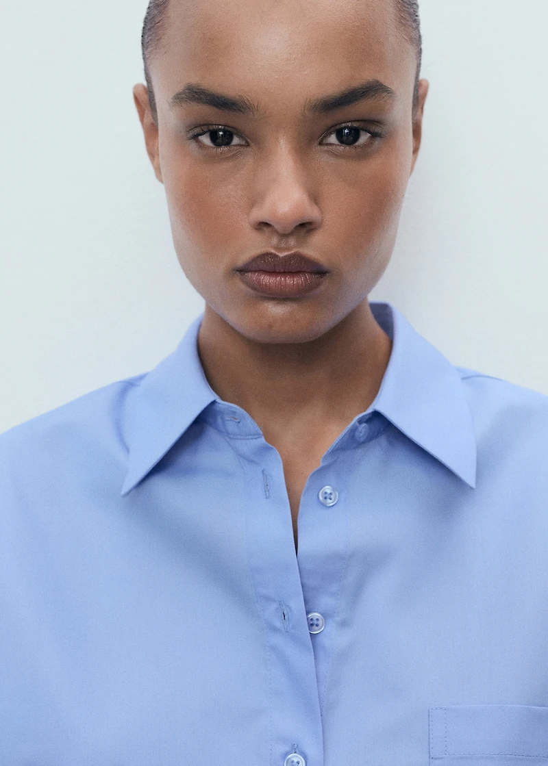 Pocket oversize shirt