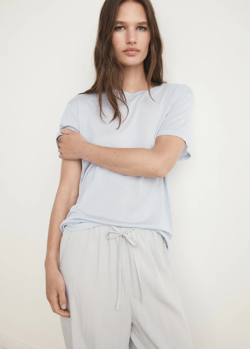 Garment washed t-shirt