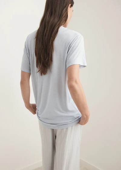 Garment washed t-shirt