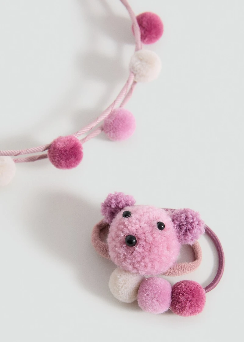 Headband and scrunchie set