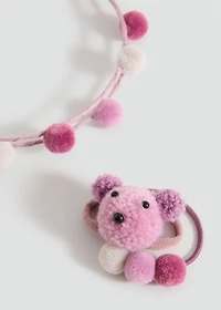 Headband and scrunchie set