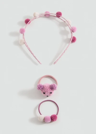 Headband and scrunchie set