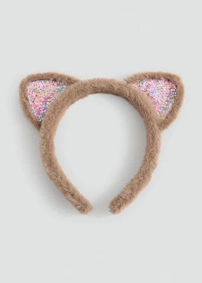 Kitten ear hairband