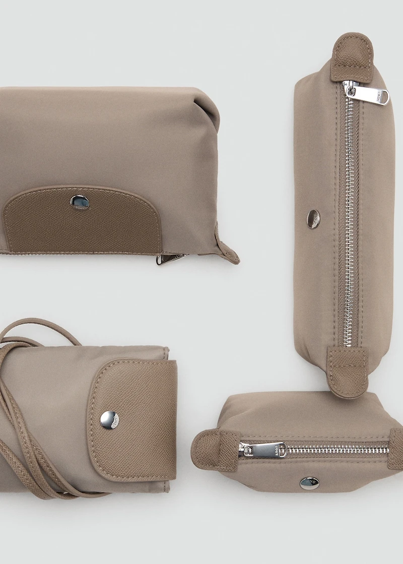 Small nylon vanity case