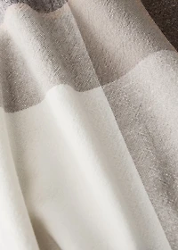 Cotton linen checked tablecloth for to diners