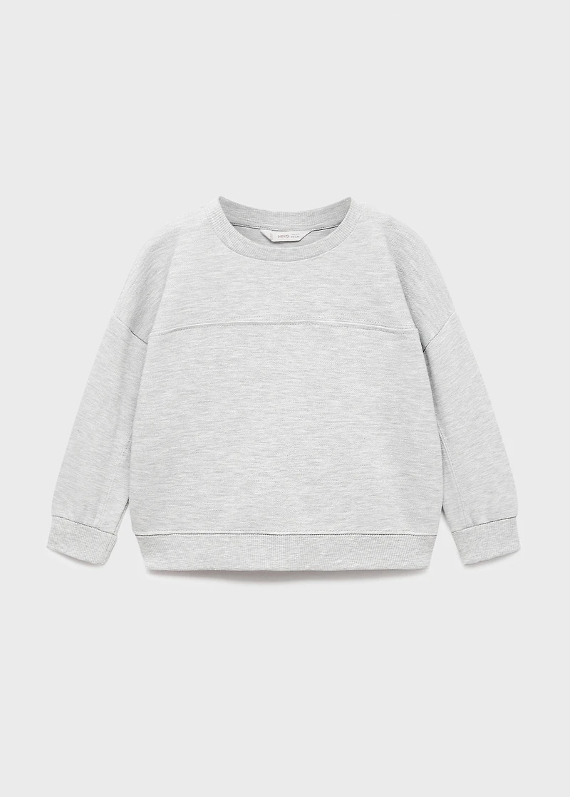 Oversize cotton sweatshirt