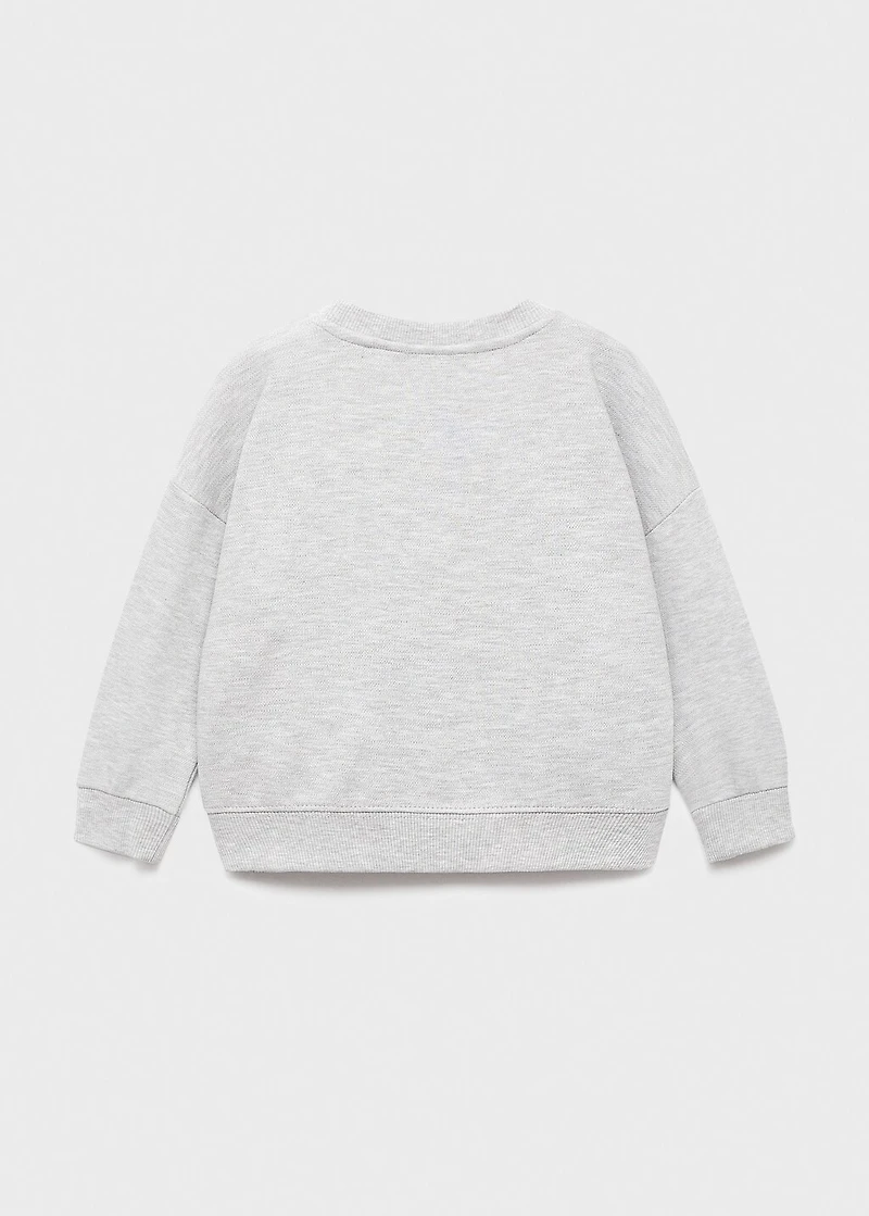 Oversize cotton sweatshirt