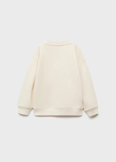 Sweatshirt with embroidered animals