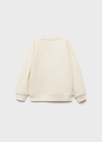 Sweatshirt with embroidered animals