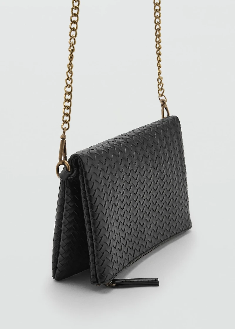 Textured envelope bag