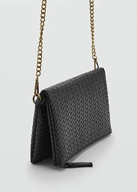 Textured envelope bag