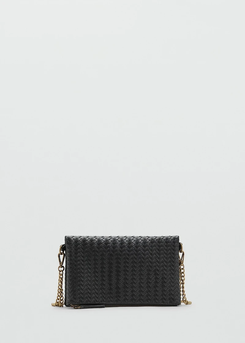 Textured envelope bag