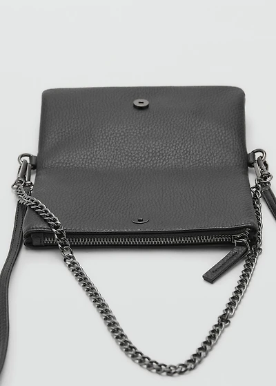 Studded shoulder bag